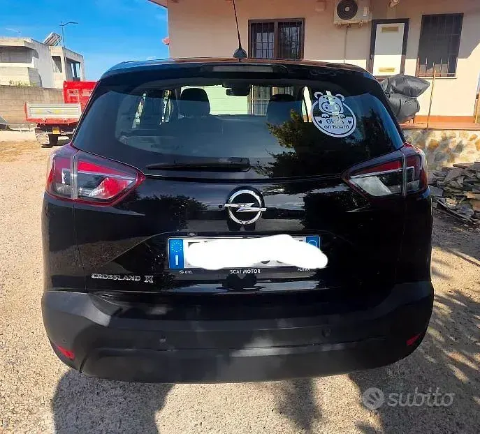 Usata Opel Crossland X 83 CV (61 kW) 2020 Nero SUV