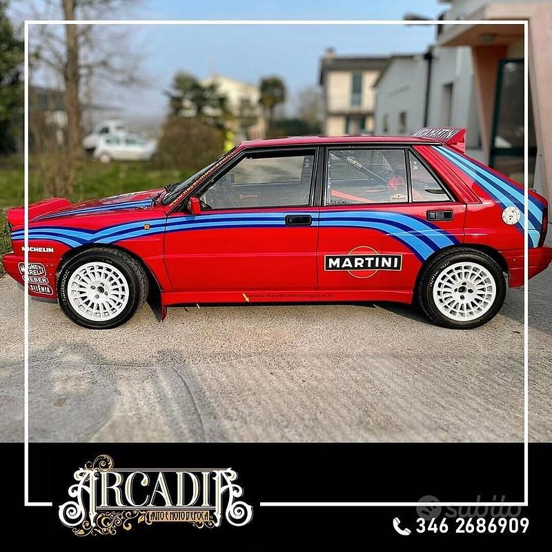 Usata Lancia Delta 244 CV (179 kW) 1989 Rosso Utilitaria