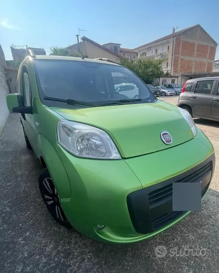 Usata Fiat Qubo Trekking 77 CV (56 kW) 2013 Verde Monovolume
