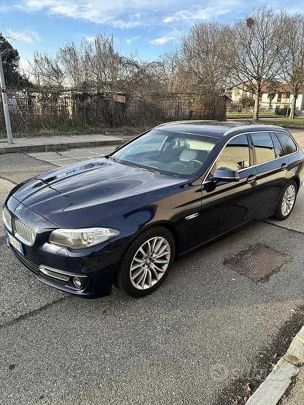 Usata BMW 520 184 CV (135 kW) 2014 Blu Station wagon