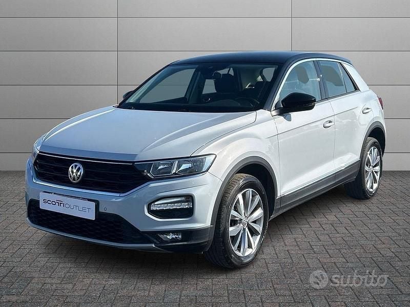 Usata VW T-Roc Advance 150 CV (110 kW) 2018 Bianco SUV