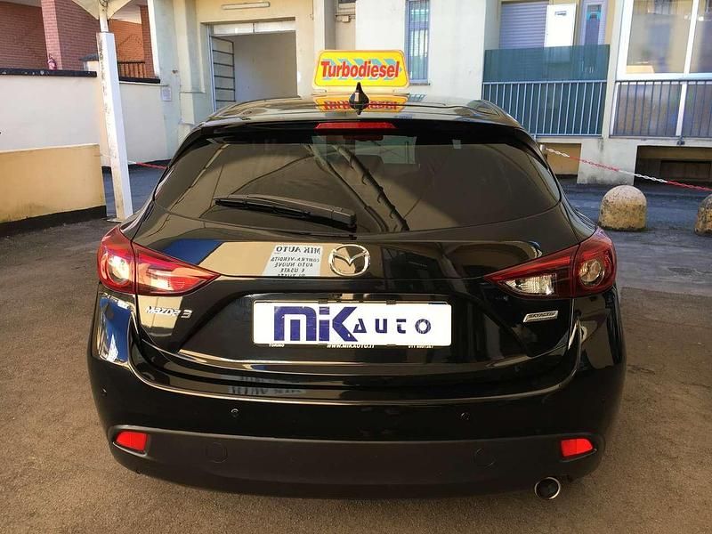 Usata Mazda 3 Exceed 105 CV (77 kW) 2016 Nero Berlina