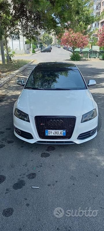 Usata Audi S3 Sportback 265 CV (194 kW) 2010 Bianco Utilitaria