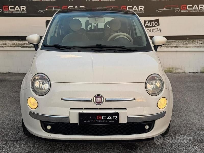 Usata Fiat 500 Lounge 69 CV (50 kW) 2008 Bianco Berlina