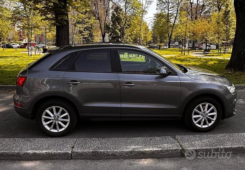 Usata Audi Q3 S-Line 125 CV (91 kW) 2017 Grigio SUV