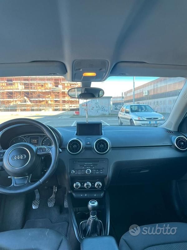 Usata Audi A1 90 CV (66 kW) 2012 Bianco Utilitaria
