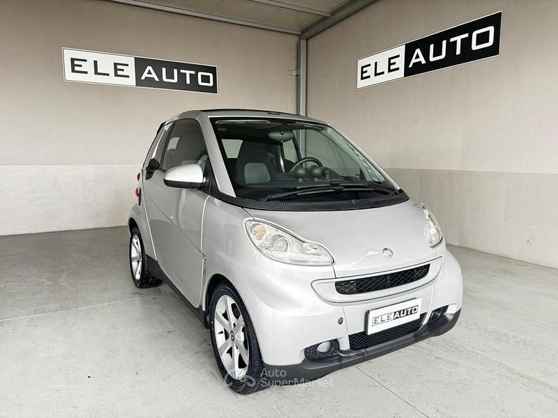 Usata Smart ForTwo Cabrio Passion 84 CV (61 kW) 2007 Argento Cabrio