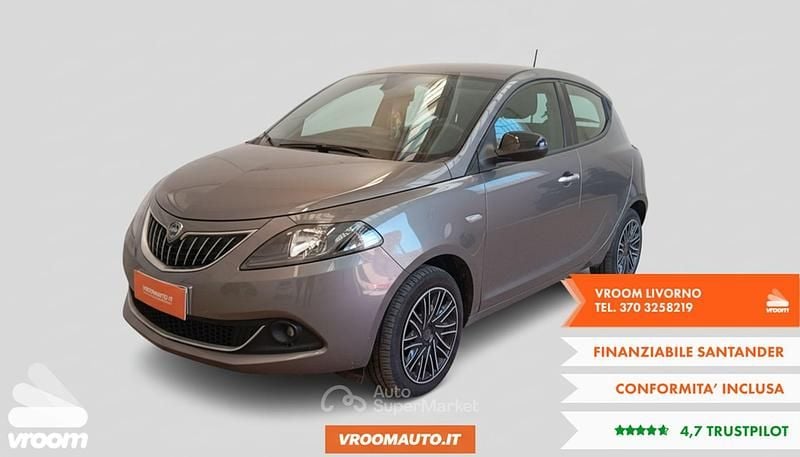 Usata Lancia Ypsilon Gold 69 CV (50 kW) 2022 Gray Utilitaria
