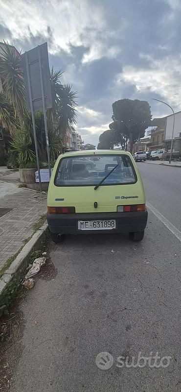 Usata Fiat Cinquecento 1994 Verde Utilitaria