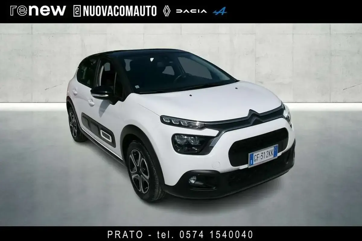 Usata Citroën C3 PureTech 83 CV (61 kW) 2021 Bianco ghiaccio Utilitaria