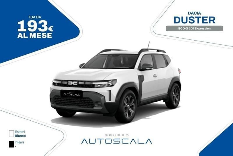 Nuova Dacia Duster Expression 101 CV (74 kW) 2026 Bianco SUV