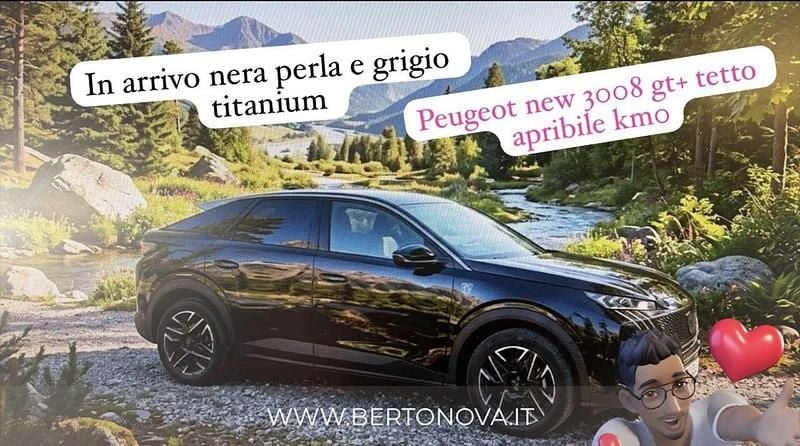 Nuova Peugeot 3008 GT 145 CV (106 kW) 2026 Bianco SUV