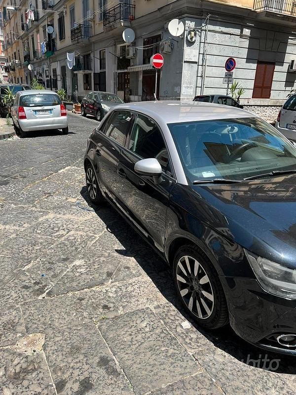 Usata Audi A1 105 CV (77 kW) 2014 Nero Utilitaria