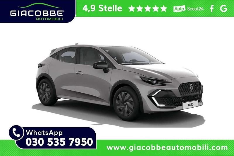 Grigio aviation Nuova 2025 Renault Clio V Evolution Tre volumi | 22.800 € - Immagine 1/4