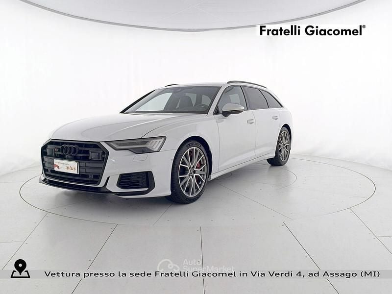 Usata Audi S6 Comfort 344 CV (253 kW) 2022 Bianco ghiacciaio metallizzato Station wagon