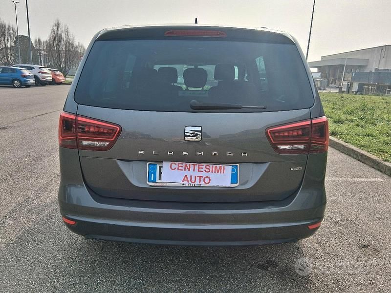 Usata Seat Alhambra 4Drive 150 CV (110 kW) 2016 Grigio Monovolume