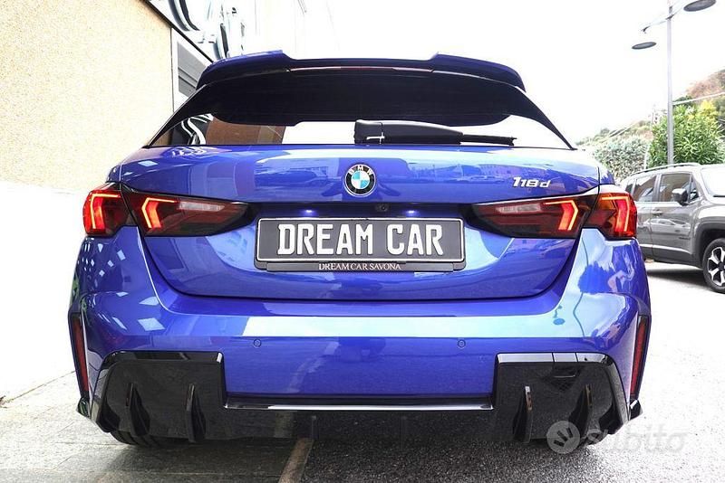 Usata BMW 118 M Sport 150 CV (110 kW) 2024 Blu metallizzato Utilitaria
