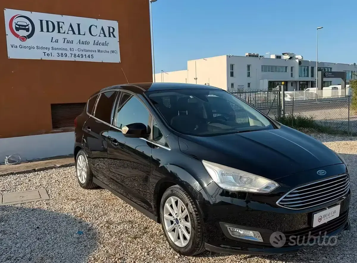 Usata Ford C-MAX Titanium X 120 CV (88 kW) 2016 Nero Monovolume
