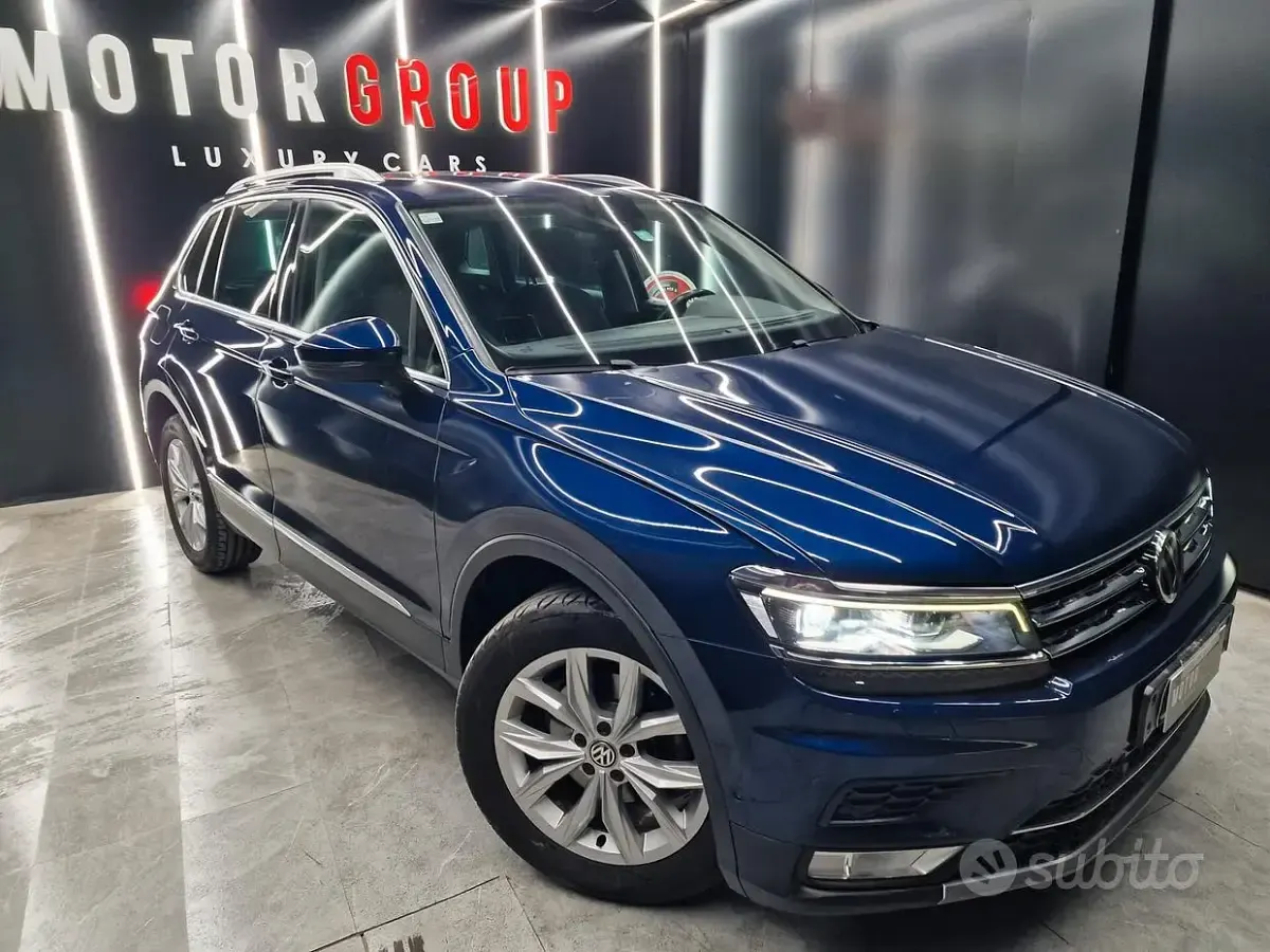Usata VW Tiguan Business 150 CV (110 kW) 2016 Bluazzurro SUV