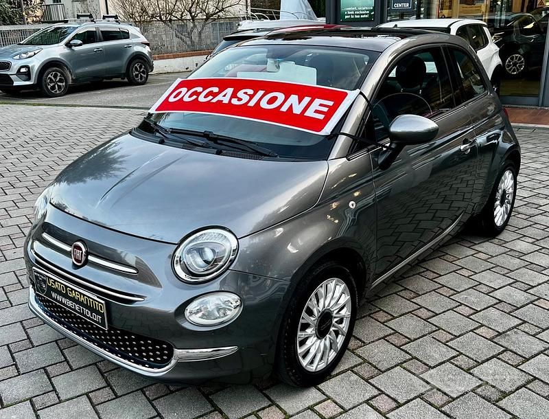 Usata Fiat 500 Lounge 69 CV (50 kW) 2016 Grigio Berlina