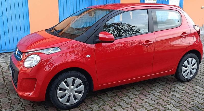 Usata Citroën C1 Feel 69 CV (50 kW) 2015 Rosso Utilitaria