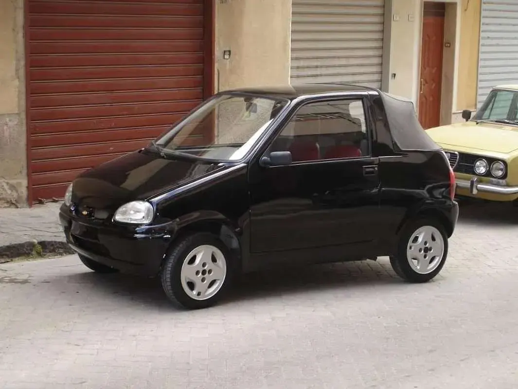 Usata Aixam 400 2000 Nero Cabrio