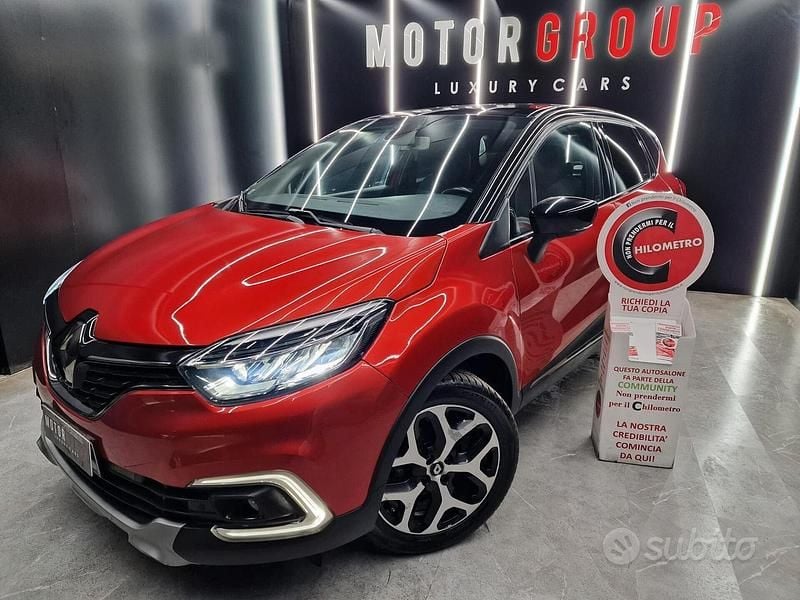 Usata Renault Captur 90 CV (66 kW) 2019 Rosso SUV