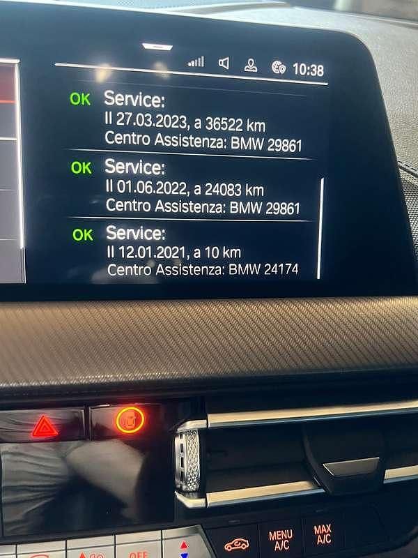 Usata BMW 116 M Sport 116 CV (85 kW) 2021 Nero Utilitaria
