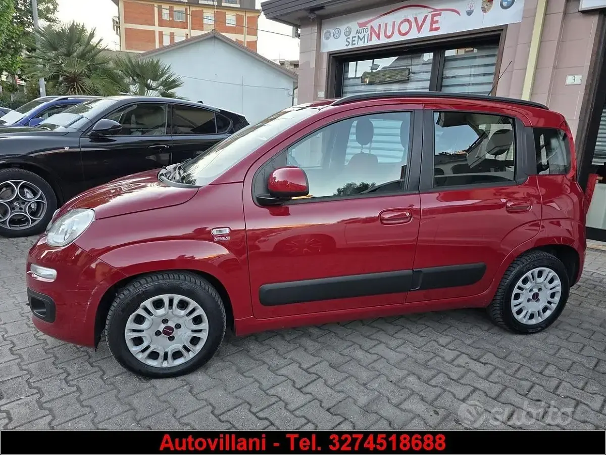 Usata Fiat Panda 75 CV (55 kW) 2014 Rosso Utilitaria