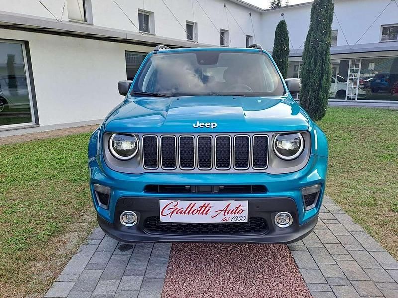 Usata Jeep Renegade Limited 189 CV (139 kW) 2021 Turchese SUV