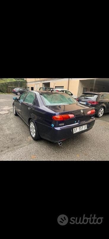 Usata Alfa Romeo 166 205 CV (150 kW) 1998 Nero Berlina