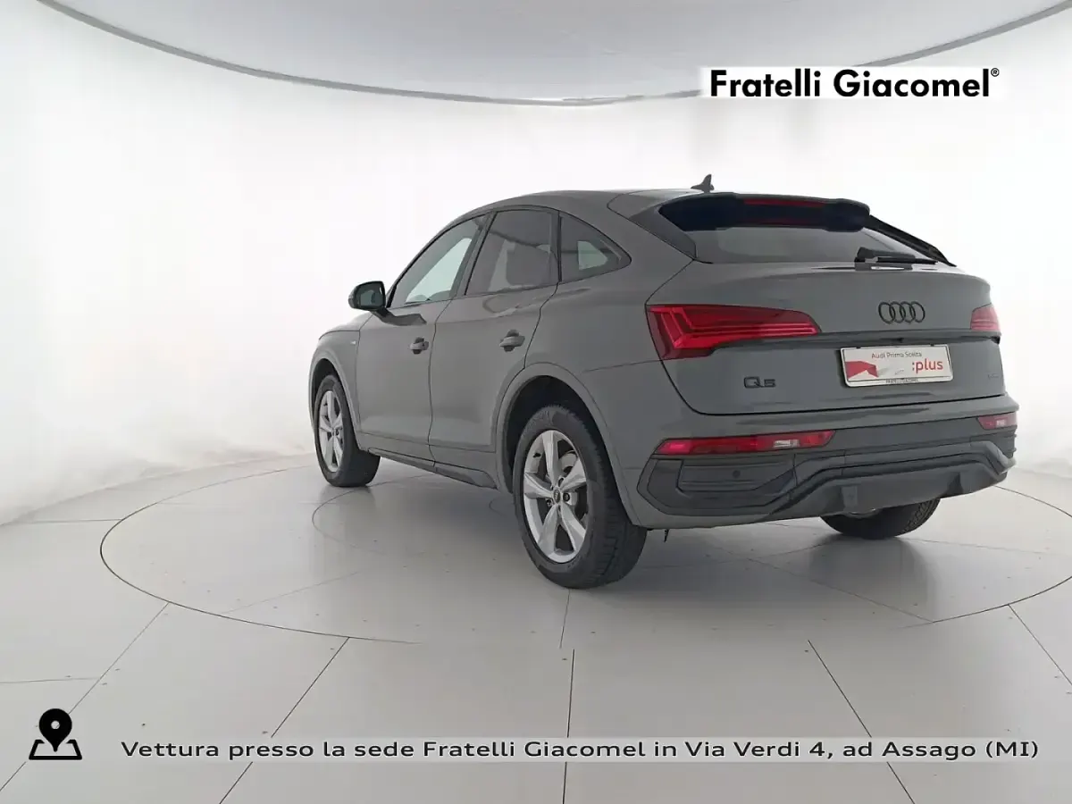 Brugt Audi Q5 Sportback S-line plus 204 HK (150 kW) 2022 Grå SUV