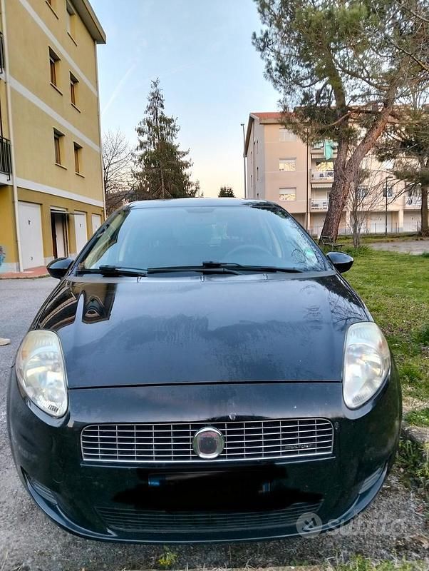 Usata Fiat Grande Punto 2008 Nero Utilitaria