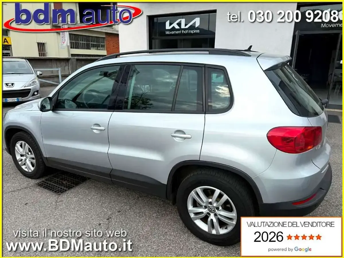 Usata VW Tiguan 122 CV (89 kW) 2015 Argento SUV