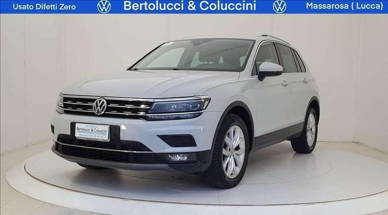 Usata VW Tiguan Advance 150 CV (110 kW) 2019 Bianco SUV