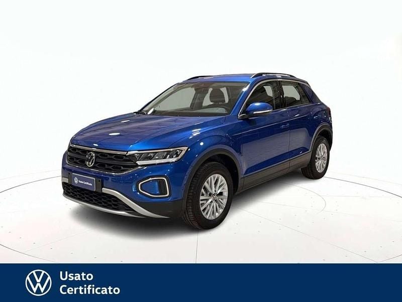 Blu pastello Usata 2023 VW T-Roc Life SUV | 21.100 € (Super prezzo) - Immagine 1/4