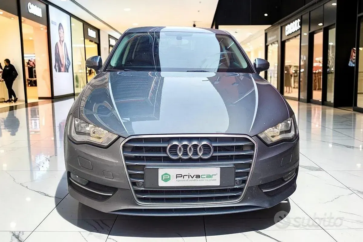 Usata Audi A3 Sportback Ambition 150 CV (110 kW) 2013 Grigio Utilitaria