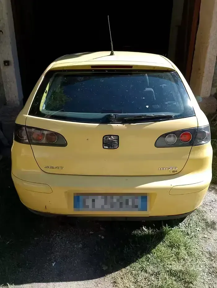 Usata Seat Ibiza FR 130 CV (95 kW) 2005 Giallo Utilitaria
