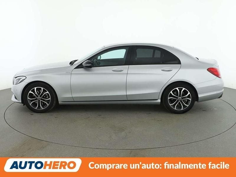 Usata Mercedes C220 170 CV (125 kW) 2018 Argento Berlina