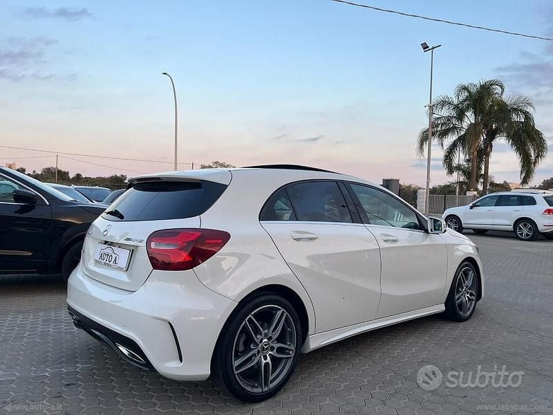 Usata Mercedes A200 Premium 136 CV (100 kW) 2017 Bianco Berlina