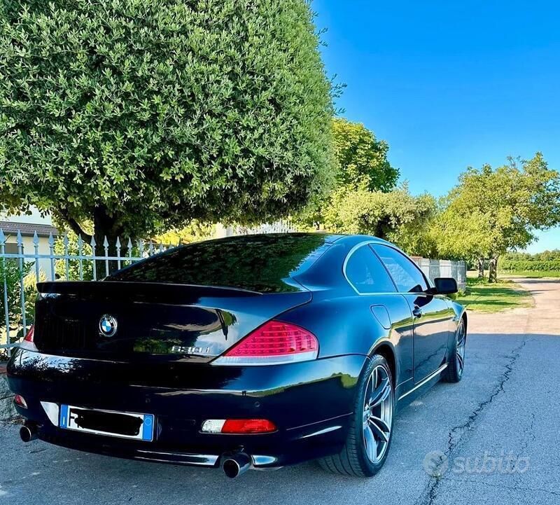 Usata BMW 630 258 CV (189 kW) 2005 Nero Coupé
