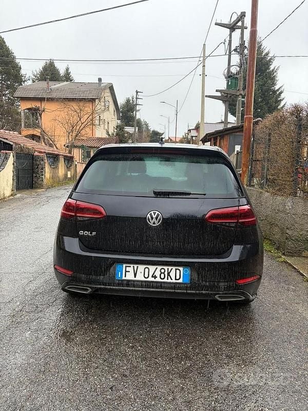Usata VW Golf VII R-line 2019 Nero Berlina