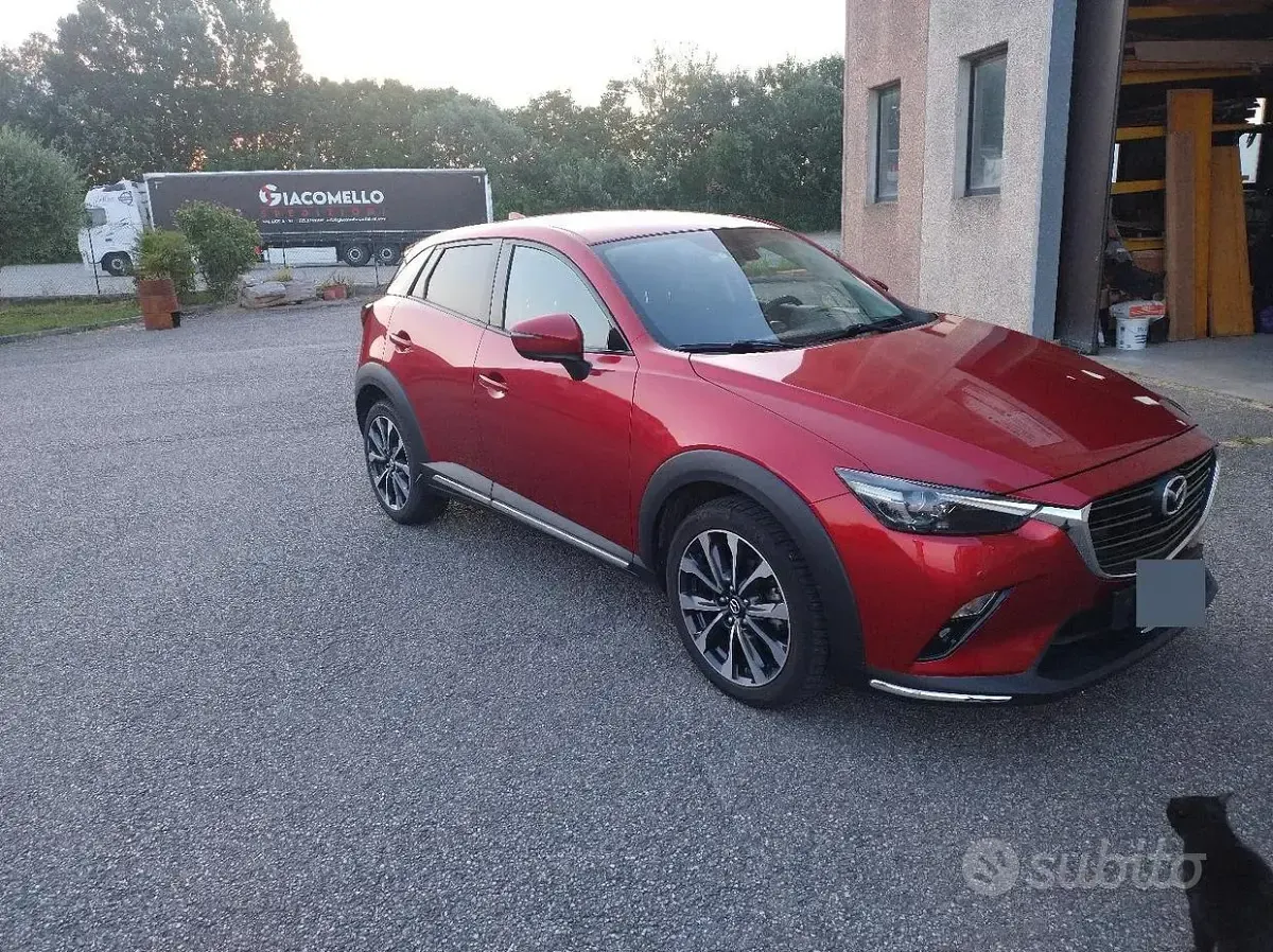 Usata Mazda CX-3 Exceed 116 CV (85 kW) 2019 Rosso SUV