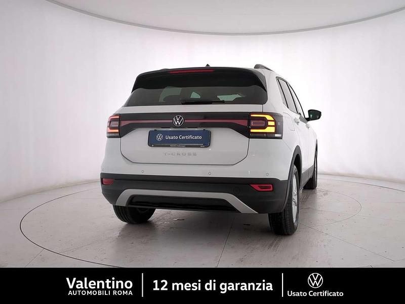 Usata VW T-Cross Style 110 CV (80 kW) 2023 Bianco SUV