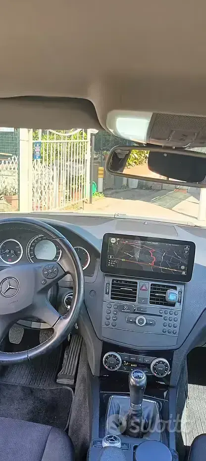 Usata Mercedes C200 136 CV (100 kW) 2010 Bianco Berlina