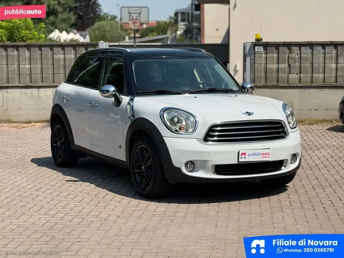 Usata Mini Cooper D Countryman 111 CV (81 kW) 2011 Bianco SUV