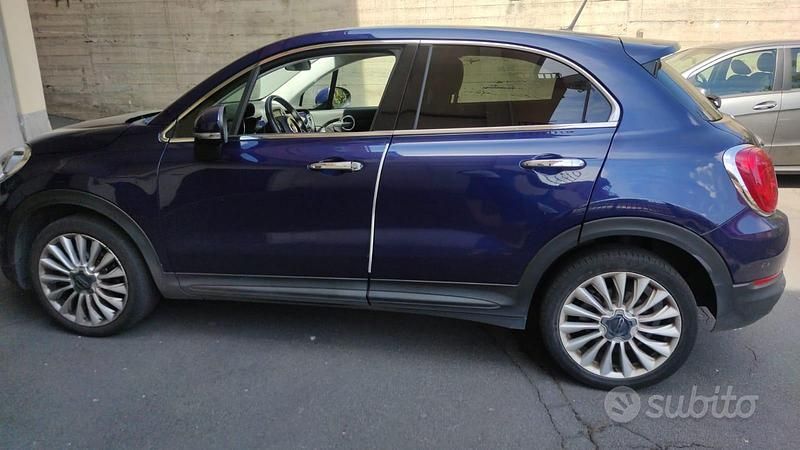 Usata Fiat 500X 95 CV (69 kW) 2016 Blu SUV