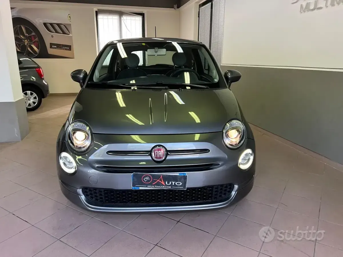 Usata Fiat 500 Lounge 69 CV (50 kW) 2016 Grigio Berlina