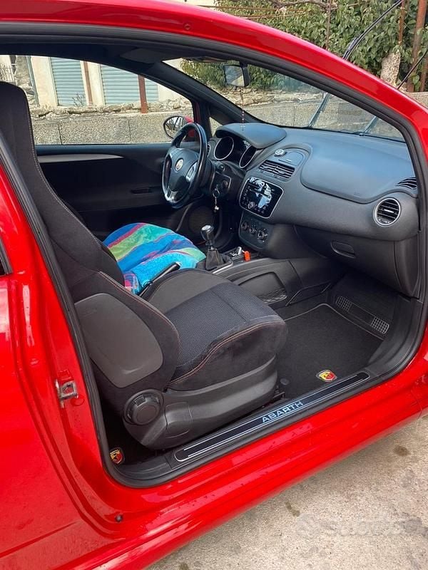 Usata Abarth Punto Evo 2011 Rosso Utilitaria