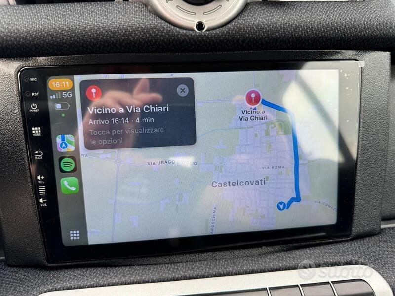 Bianco Usata 2012 Smart ForTwo Cabrio Cabrio | 6900 € (Buon prezzo) - Immagine 1/4